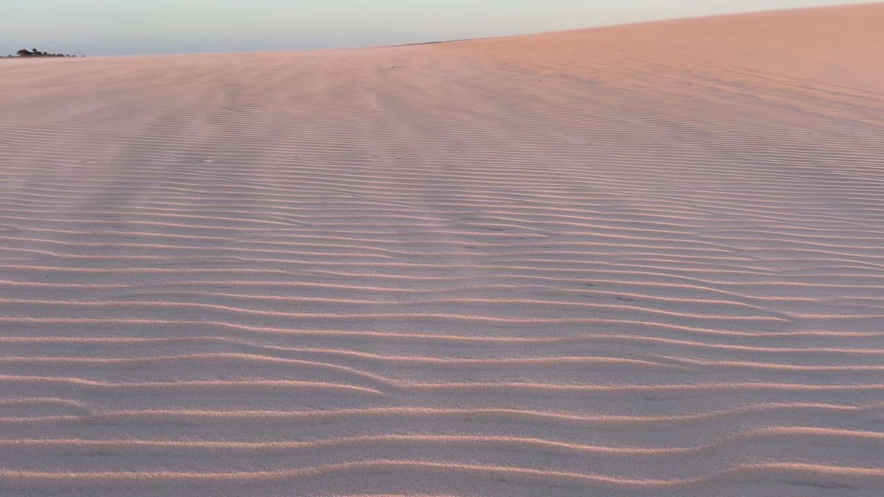 Serene Desert Dunes At Sunset — Pexels video still by João  Pavese